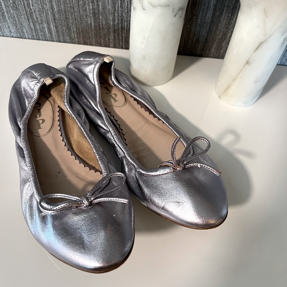 SJP | Metallic Ballet Flats